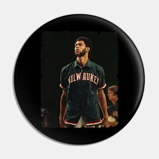 Kareem Abdul Jabbar VINTAGE Pin