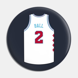 Lonzo Ball Chicago Jersey Qiangy Pin