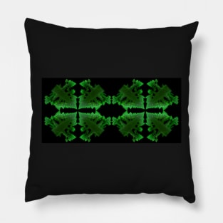 Abstract pattern made of romanesco cauliflower Pillow