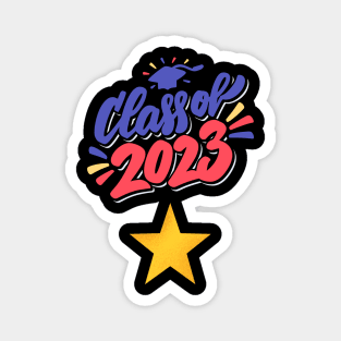 Star Class of 2023 - preschool kid, kindergarten, elementary, middle school graduates Magnet