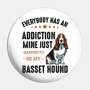 Basset Hound Pin