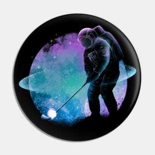 Soul of the Space Golfer Pin