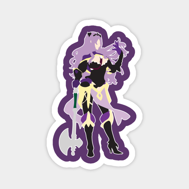 Minimalist Camilla Magnet by Blitzitron25