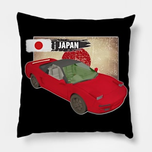 Red Acura NSX 1990 03 Pillow