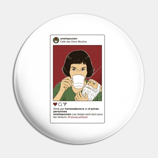 Insta Amelie Pin by olddesigntees