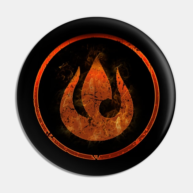 Fire Nation Pin by gecadventure