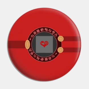 Digivice phone | Red, Sora Takenouchi version Pin