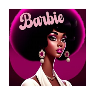 African American Black Barbie T-Shirt