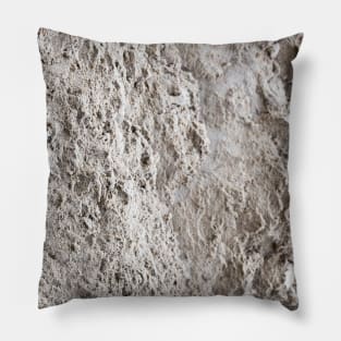 Sand texture on beach Pillow