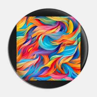 Captivating Colorful Abstract Fabric Pattern - Seamless Swirls & Geometric Design for Fashion and Home Decor #1 Pin