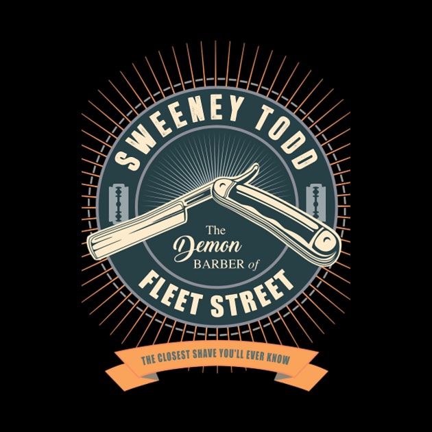 Sweeney Todd - The Demon Barber of Fleet Street - Alternative Movie Poster by Smithys