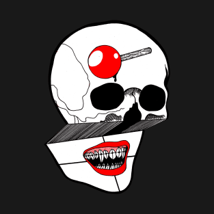 Glitching Skull T-Shirt