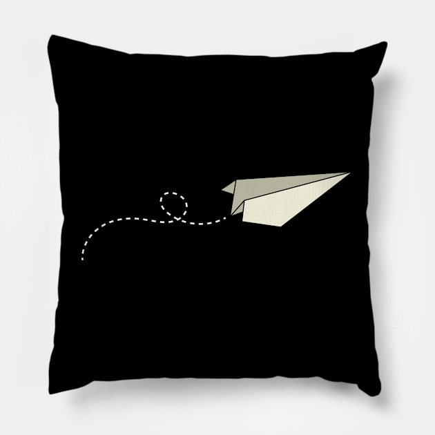 Paper Plane Pillow by BetterMe4BetterWe