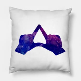 Tri Delta Hands Sign (Astro) Pillow