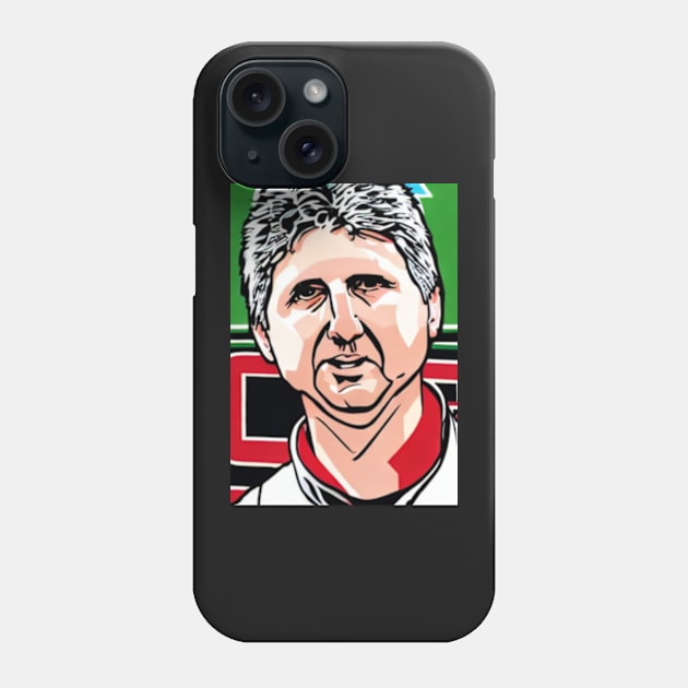 Coach Mike Leach Poster Phone Case by MoGaballah