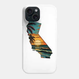 California State Beach Sunset Phone Case