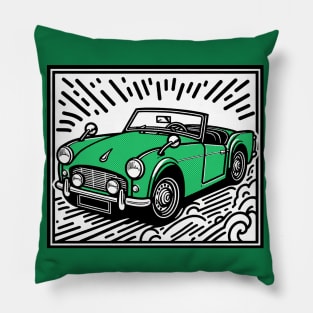 Triumph Car Pillow