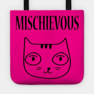 Mischievous Kitty Cat Tote