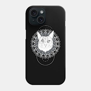 Mandala Cat Emi Phone Case