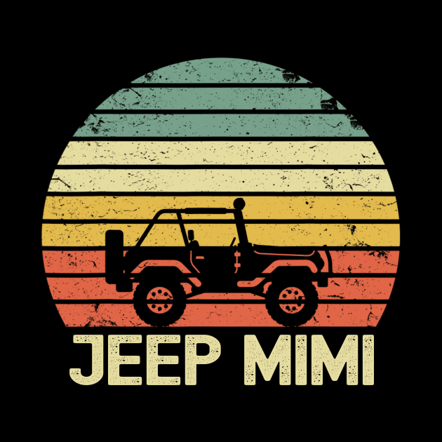 Jeep Mimi Vintage Jeep Retro Jeep Sunset Jeep Jeep Mom Jeep Women by Liza Canida