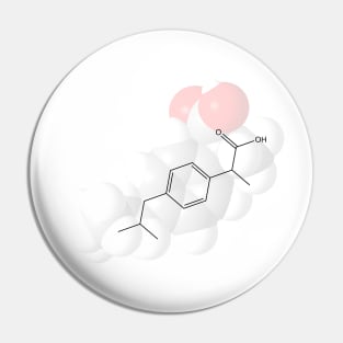 Ibuprofen Molecule Chemistry Pin