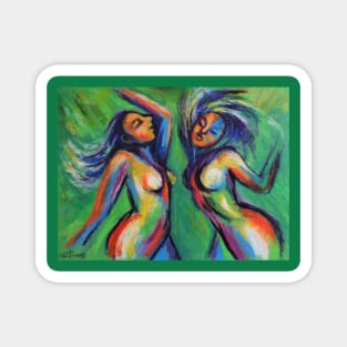 Dance Colours and Nature 1 Magnet