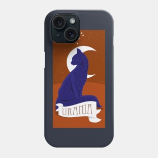 Urania the Muse as a Cat Phone Case