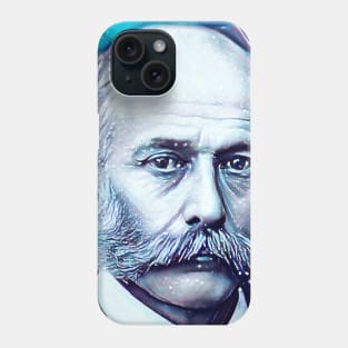 Joseph Bazalgette Snowy Portrait | Joseph Bazalgette Artwork 12 Phone Case