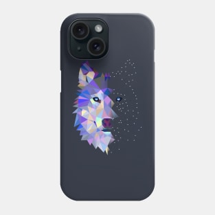 Wolf Abstract design Phone Case