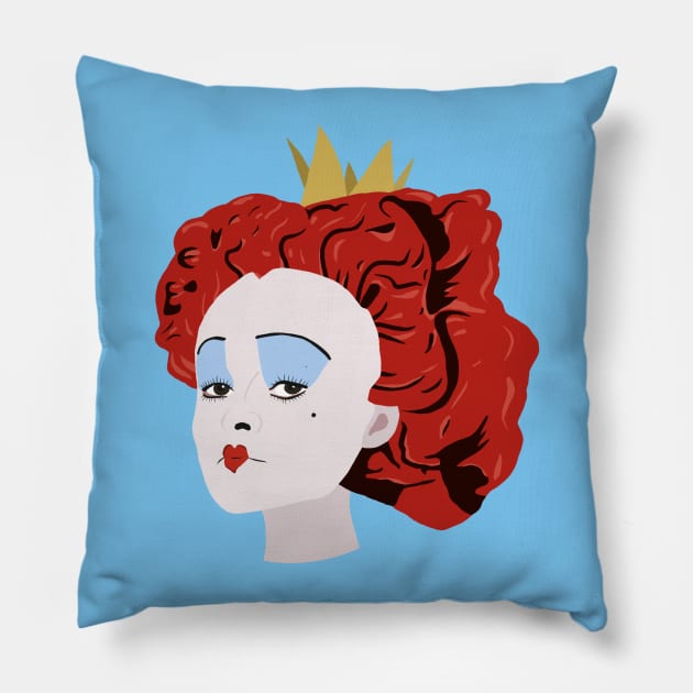 Queen of Hearts Pillow by ElviaMontemayor