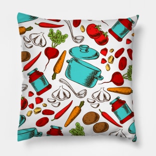 Cooking Chef Homecook Pillow