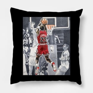 BASKETBALLART - LAYUP CARD Pillow