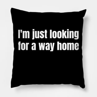 The way home Pillow