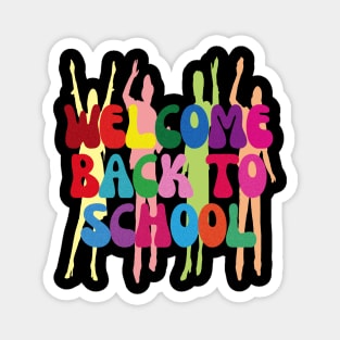 Welcome Back To School Magnet