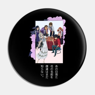 Anohana Pin