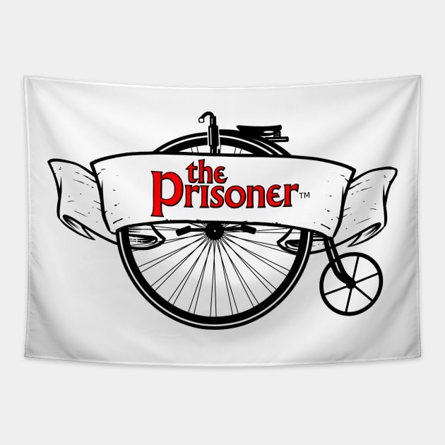 The Prisoner Penny Farthing Tapestry by LICENSEDLEGIT