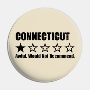 Connecticut One Star Review Pin