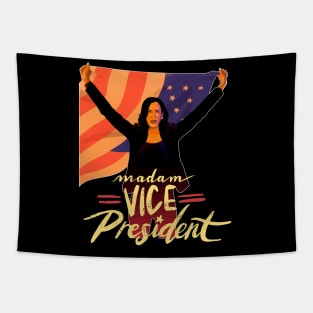 Kamala Harris - Madam Vice President Tapestry