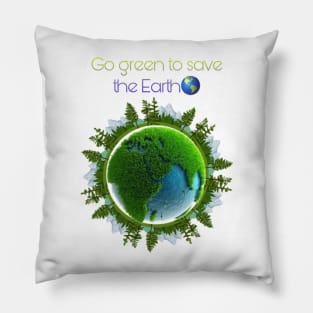 Save Earth Pillow