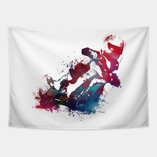 motor racing #motor #sport Tapestry by JBJart