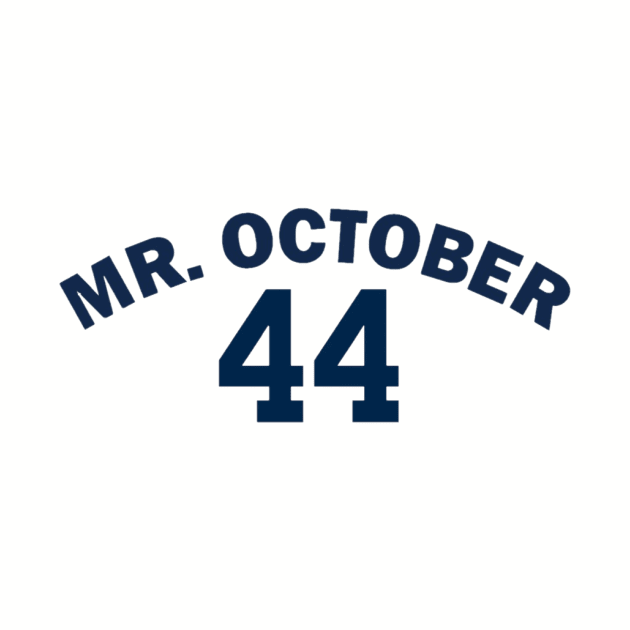 Mr. October 44 Design by Bleeding Yankee Blue