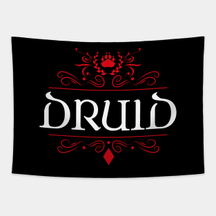 Druid Game Night Uniform Tabletop RPG Character Classes Series Tapestry