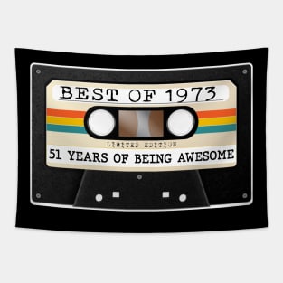 Funny Best of 1973 51st Birthday Cassette Tape Vintage Tapestry