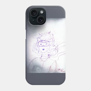 Determination of young Amelia Earhart Phone Case