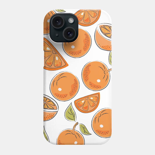 Oranges Phone Case by KristinaStellar 