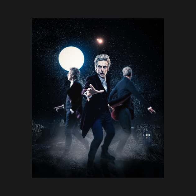 Twelfth Doctor "Triple" by Art of Aaron Bailey