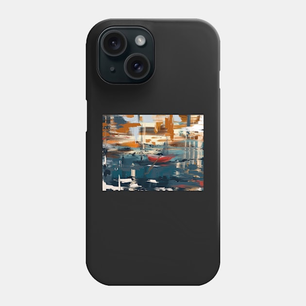 Abstract painting Phone Case by hdesign66