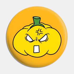 Angry Yellow Pepper Pin