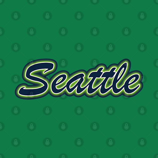 Football Fan of Seattle by gkillerb