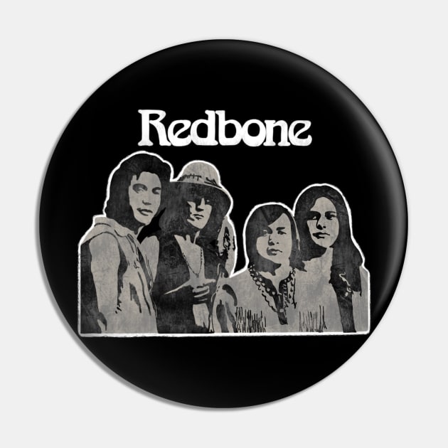 Redbone Band Vintage Pin by Mavioso Pattern